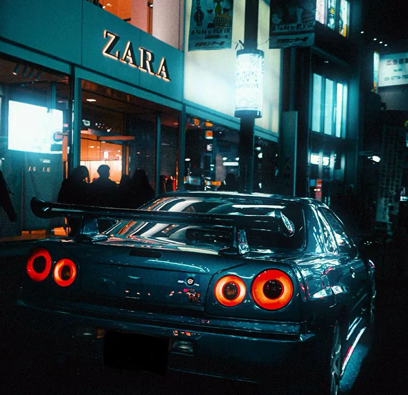 Tokyo night route image for JDM Tokyo Tours