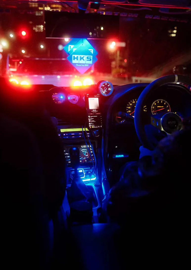 JDM Tokyo Tours gallery photo from a Tokyo night drive