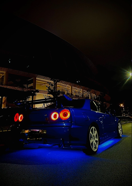 Guest JDM tour moment in Tokyo at night