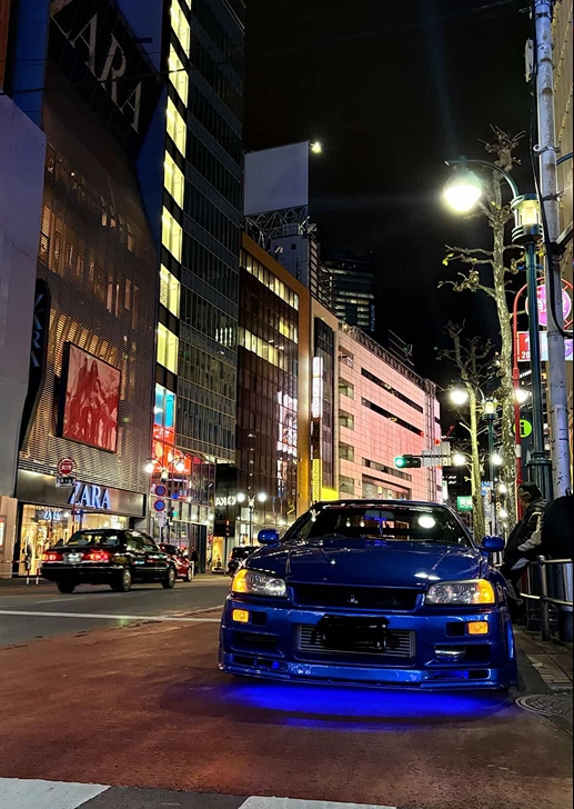 JDM car meet at Daikoku Parking Area in Yokohama